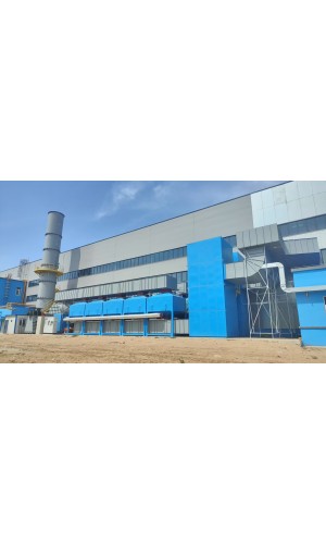 某大型機械裝備集團噴漆廢氣（活性炭吸附+催化燃燒）